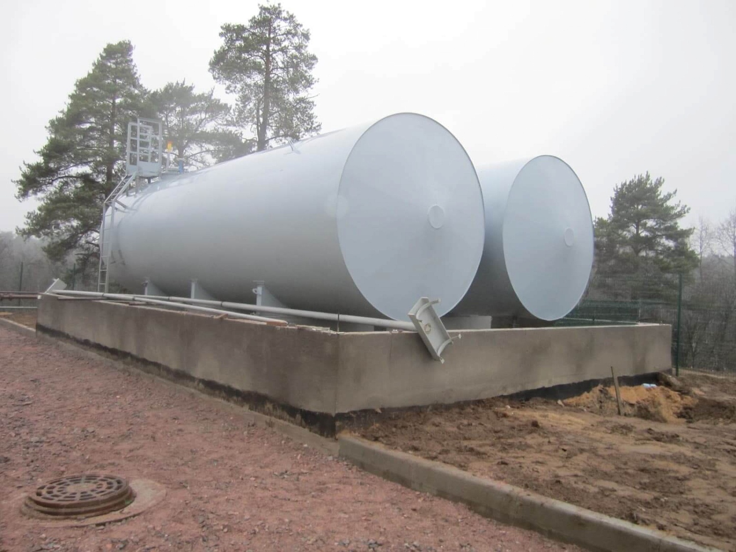 Подземная емкость хранения