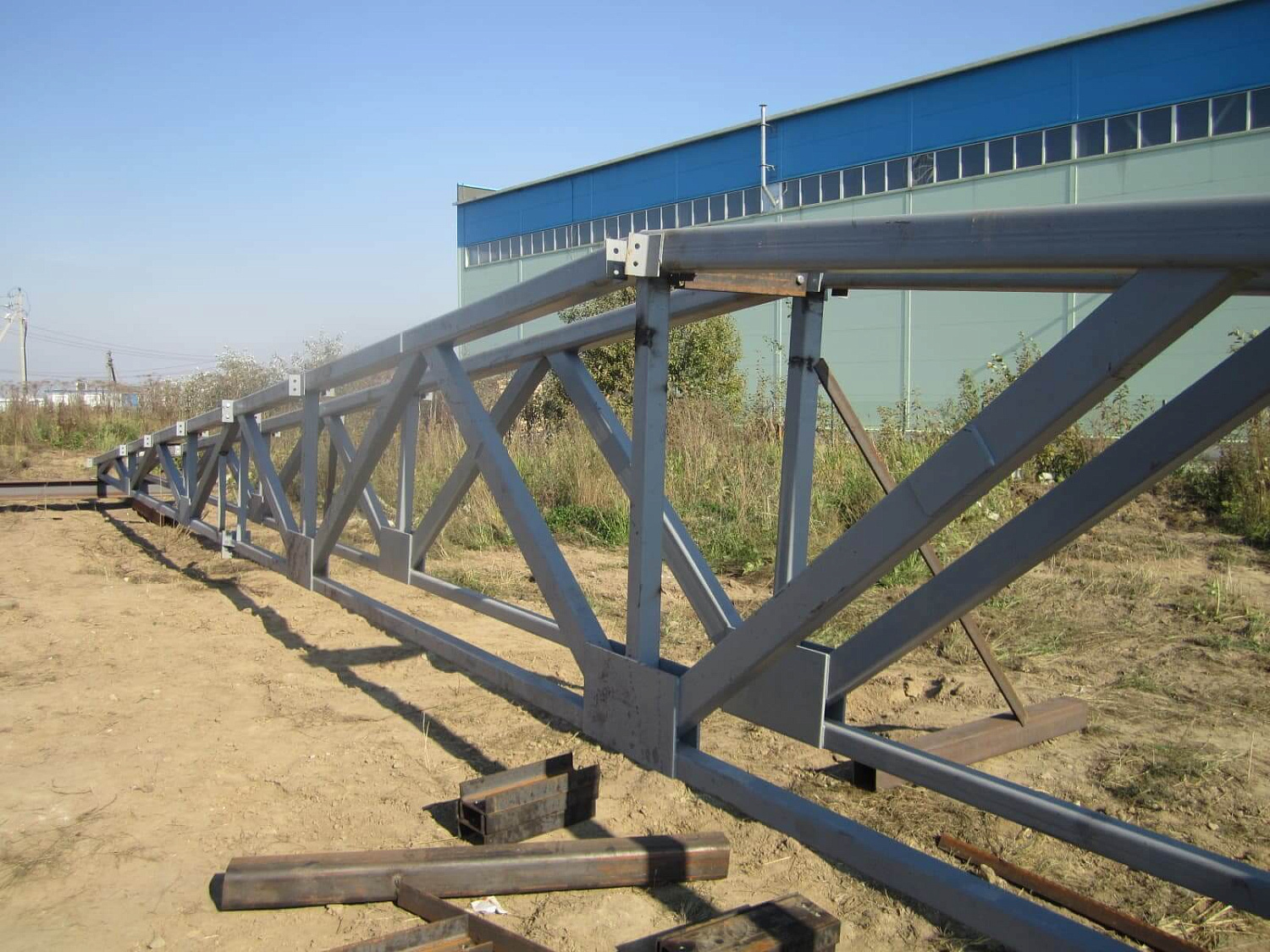 Фермы из труб