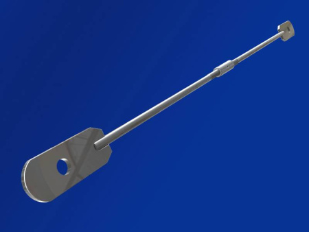 Анкерная тяга  с проушиной из листа АТ 2 (ПЛ) Анкерная тяга  с проушиной из листа АТ 2 (ПЛ)