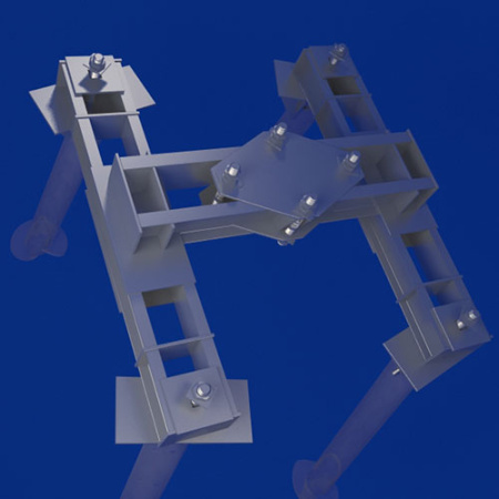 Фундамент четырехсвайный ВФ-4 Фундамент четырехсвайный ВФ-4