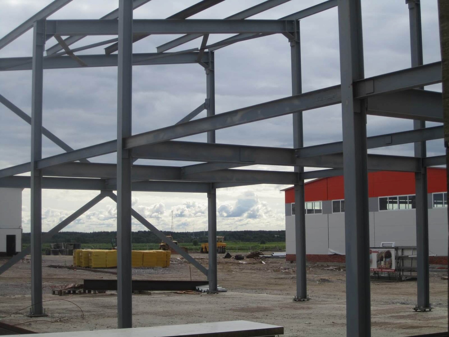 Склад металлоконструкции