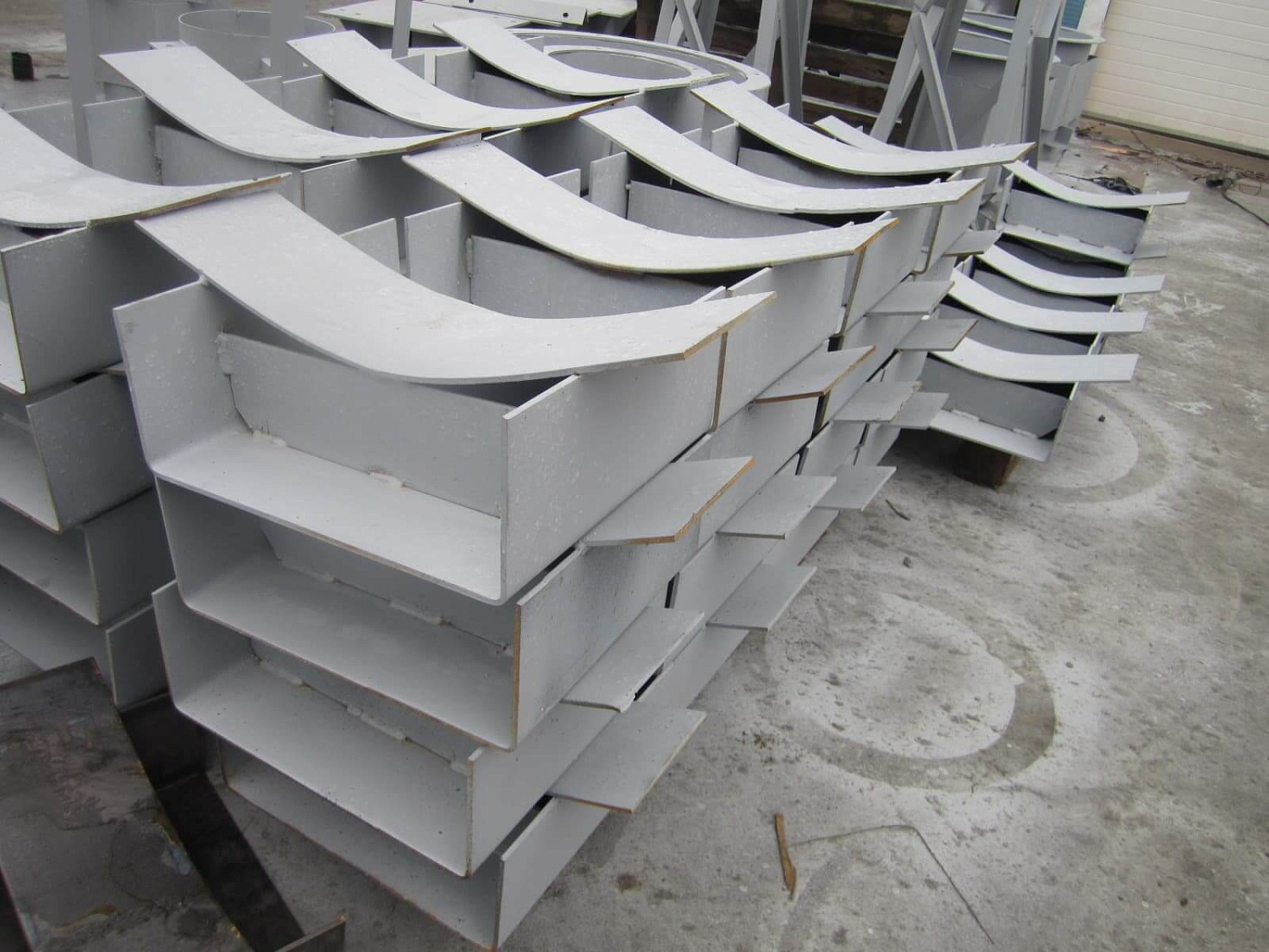 Опоры трубопроводо из нержавейки