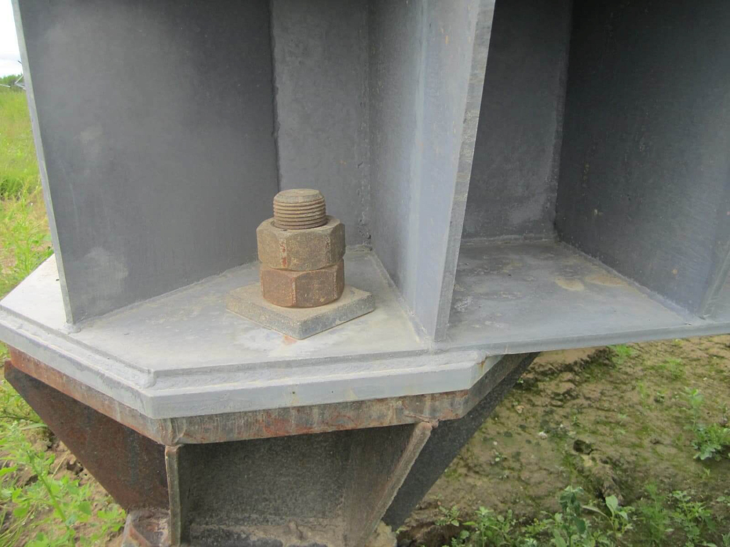 Ростверк стальной