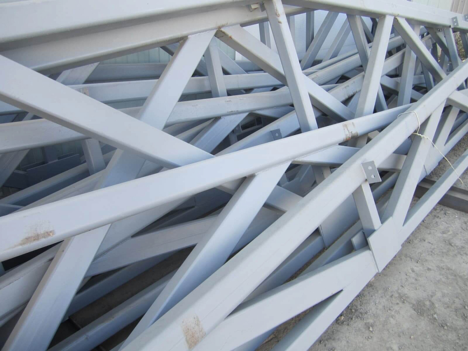 Фермы из профильной трубы