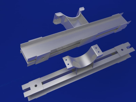 Корпус на опорной балке для пружин ОСТ 24.125.123-01 Корпус на опорной балке для пружин ОСТ 24.125.123-01