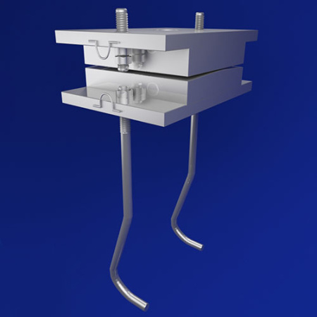 Опорная часть тангенциальная неподвижная литая Т1Н-Л, Т1Н-ЛМ, Т1Н-ЛС, Т1Н-ЛМС
