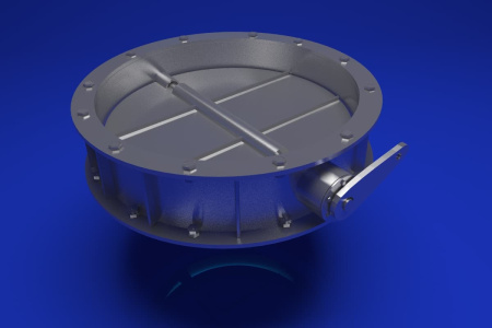 Клапан дроссельный ДХ