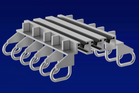 Многопрофильные  деформационные швы с резиновым ленточным компенсатором  МП ДШ Многопрофильные  деформационные швы с резиновым ленточным компенсатором  МП ДШ