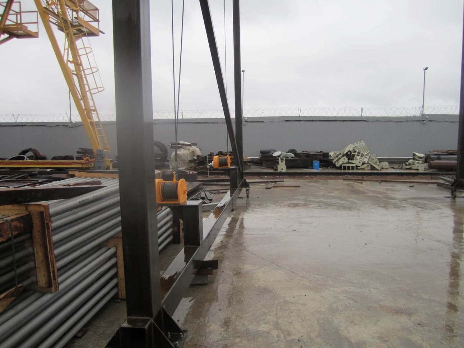 Кран технологический