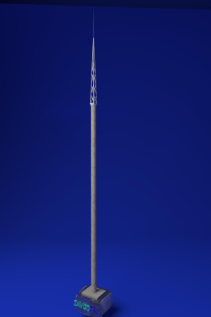 Железобетонный молниеотвод МЖ-24,3