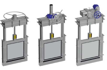 Затвор щитовой глубинный ручной Затвор щитовой глубинный ручной