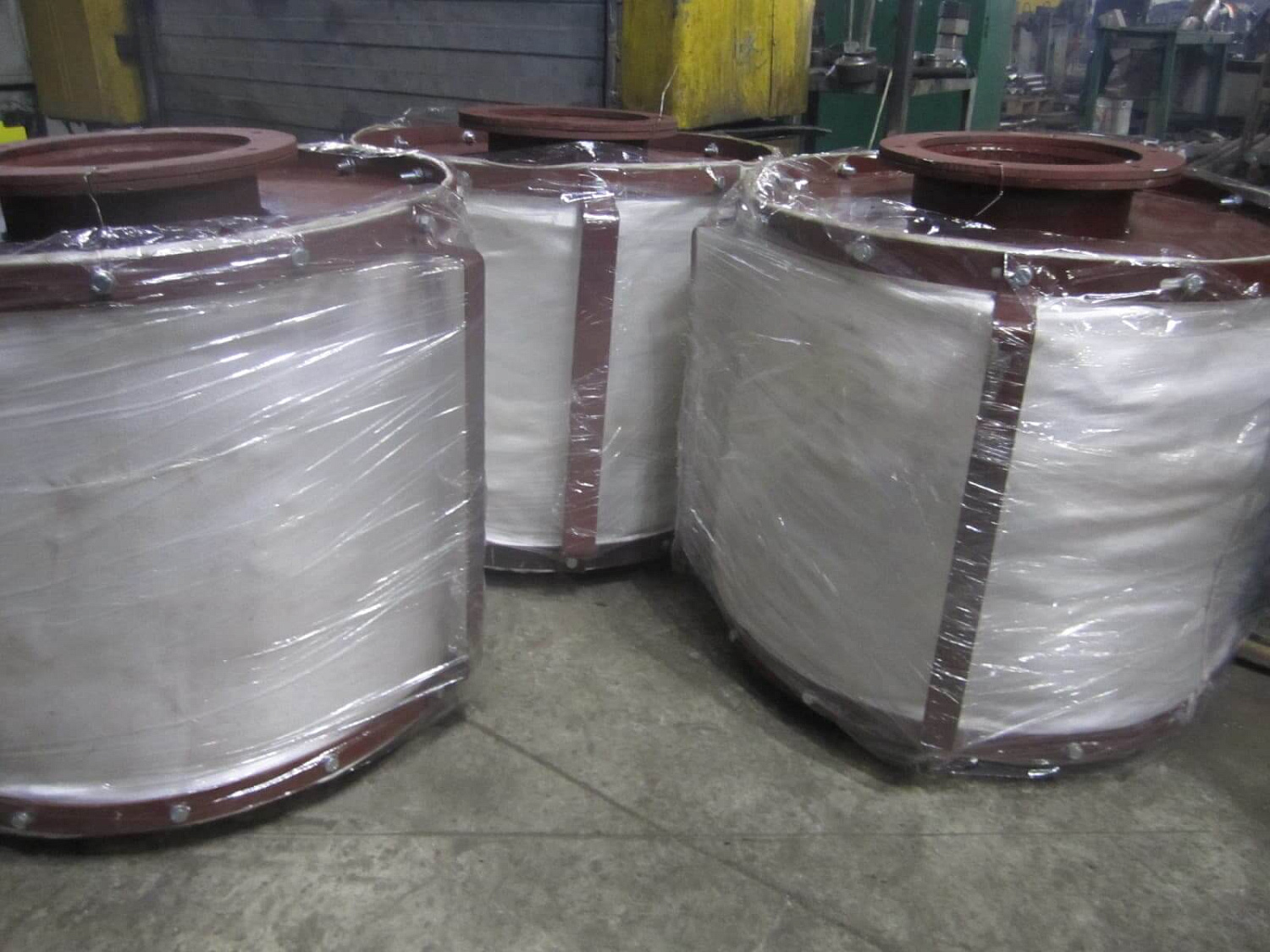 Тканевые компенсаторы по чертежам