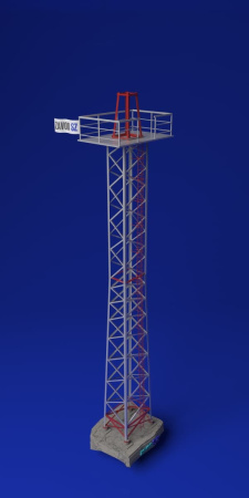 Стальная прожекторная мачта ПМС-24,0Б