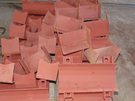 Опора неподвижная бугельная