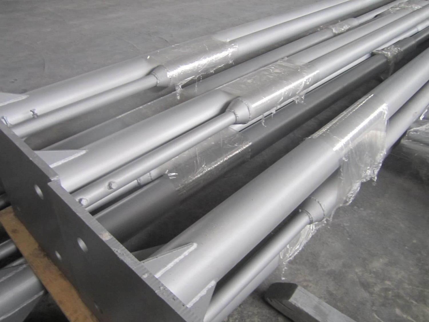 Изготовление столбов освещения