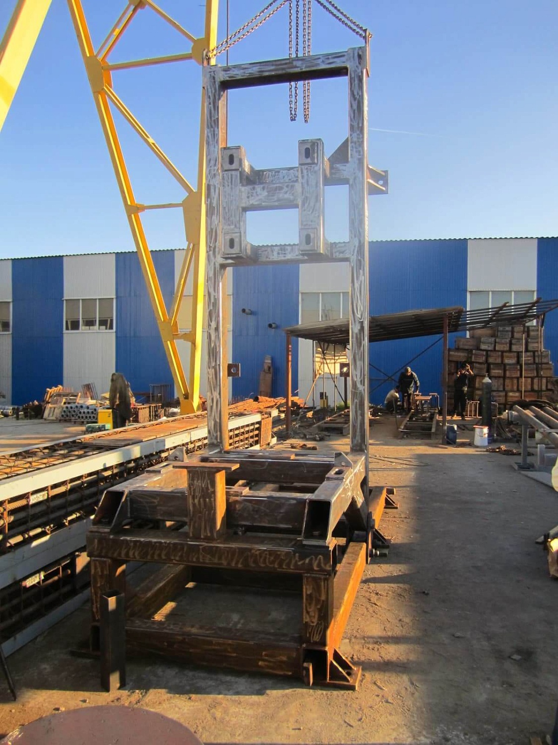 Покраска за тонну металлоконструкций