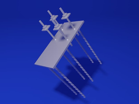 Изделие закладное   М4-7-3, М4-8-3 Изделие закладное   М4-7-3, М4-8-3