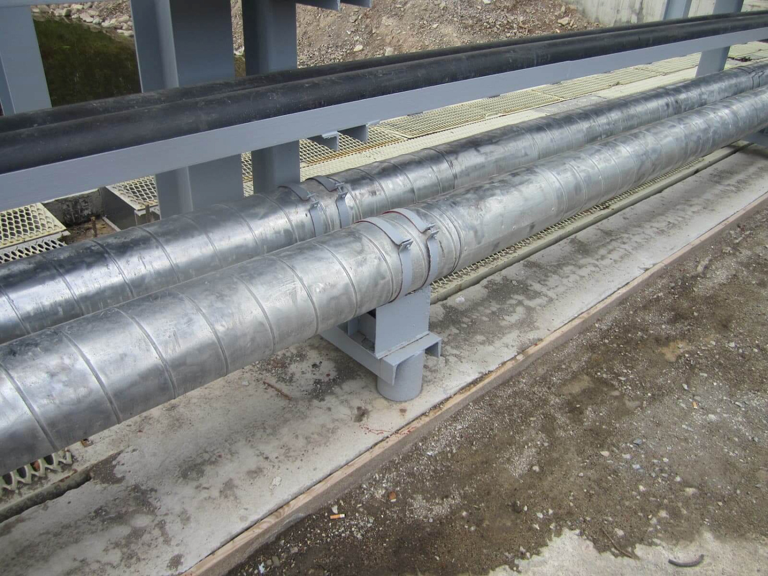 Скользящая опора для трубопровода